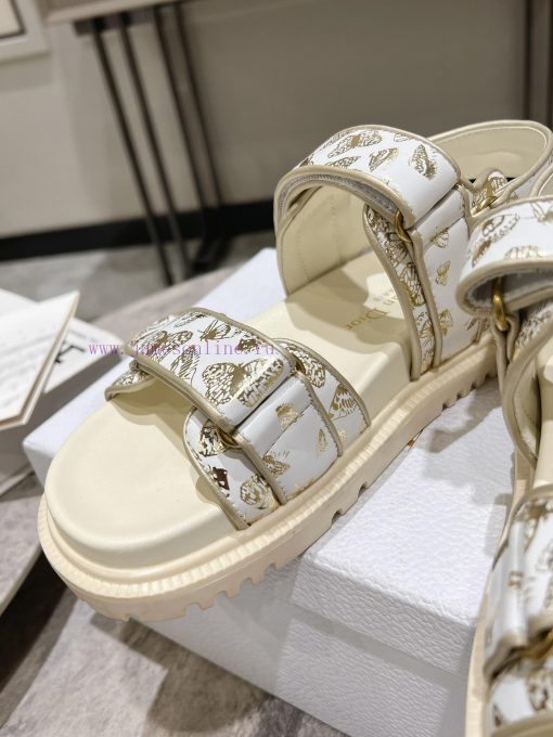 Classic upgrade with 2024 new color scheme Dior classic Velcro sandals and slippers series otckgrs6k - Image 6