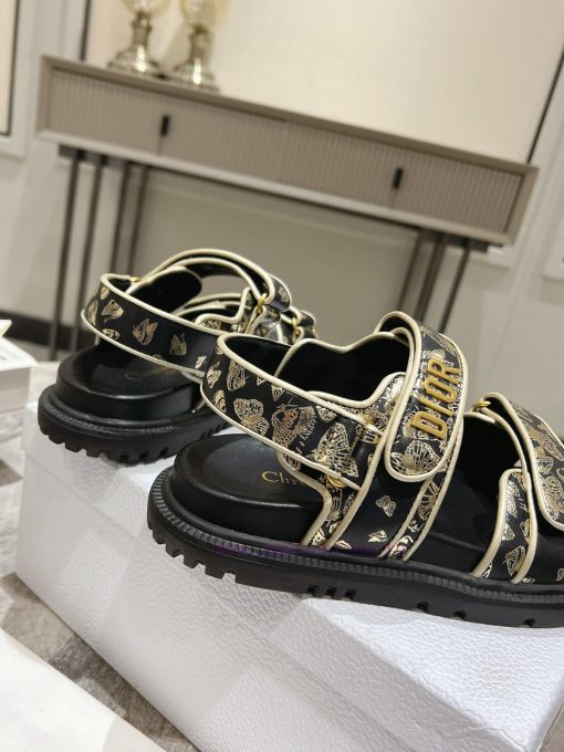 Classic upgrade with 2024 new color scheme Dior classic Velcro sandals and slippers series o7ohlpg1w - Image 8