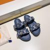 Louis Vuitton's multi colored optional new slippers are on the market, with 11 high-end custoddogpkq
