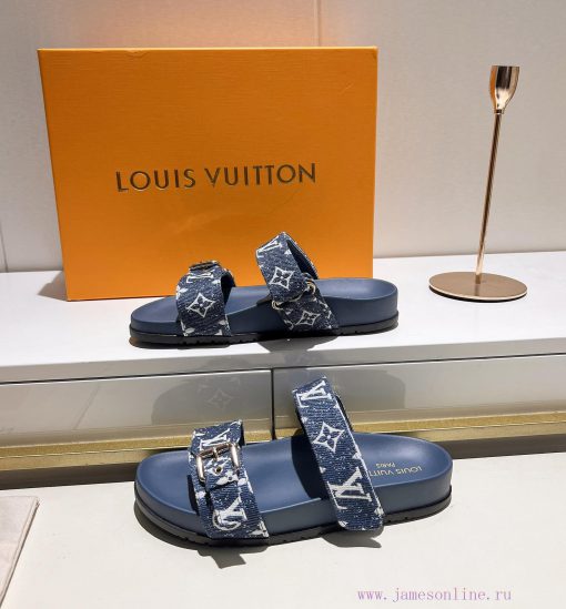 Louis Vuitton's multi colored optional new slippers are on the market, with 11 high-end custoddogpkq - Image 9