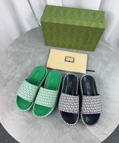 2024 GucciGucci's latest limited edition thick soled slippers of top quality are available f9etq4o2r