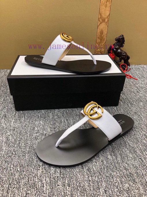 Couple styleGucci flip flops men's and women's slippers, GUCCI classic style, made one-to-onygfxajjn - Image 4