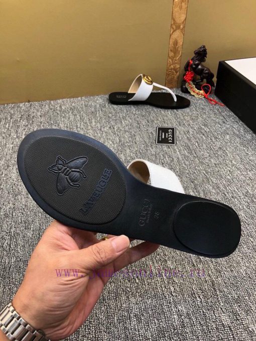 Couple styleGucci flip flops men's and women's slippers, GUCCI classic style, made one-to-onygfxajjn - Image 10