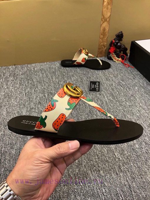 Couple styleGucci flip flops men's and women's slippers, GUCCI classic style, made one-to-onoulgynfw - Image 5