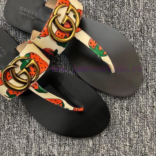 Couple styleGucci flip flops men's and women's slippers, GUCCI classic style, made one-to-onoulgynfw - Image 6