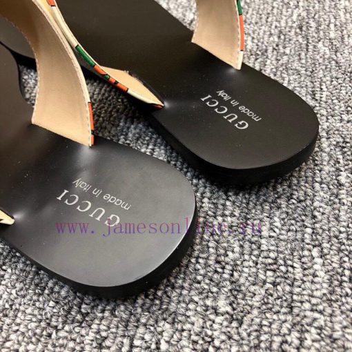 Couple styleGucci flip flops men's and women's slippers, GUCCI classic style, made one-to-onoulgynfw - Image 7