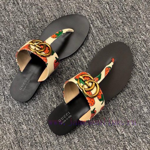Couple styleGucci flip flops men's and women's slippers, GUCCI classic style, made one-to-onoulgynfw - Image 8