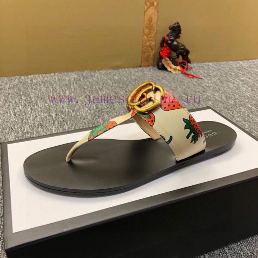 Couple styleGucci flip flops men's and women's slippers, GUCCI classic style, made one-to-onoulgynfw - Image 9