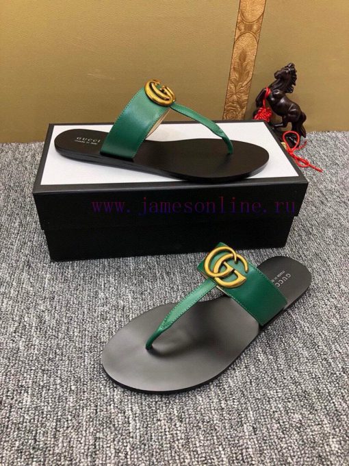 Couple styleGucci flip flops men's and women's slippers, GUCCI classic style, made one-to-onmyib22g4 - Image 4