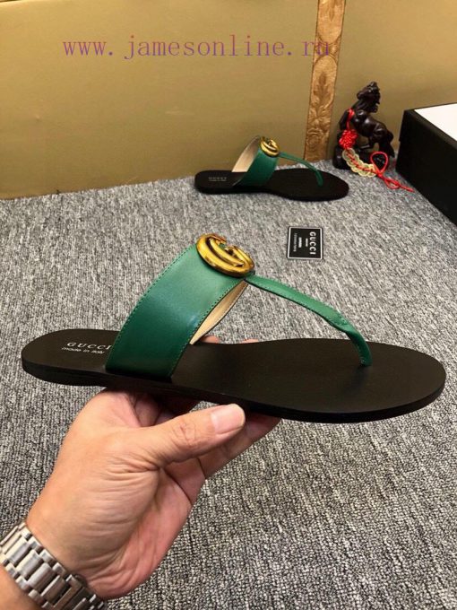Couple styleGucci flip flops men's and women's slippers, GUCCI classic style, made one-to-onmyib22g4 - Image 5