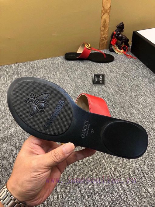 Couple styleGucci flip flops men's and women's slippers, GUCCI classic style, made one-to-onr1lycyn0 - Image 10