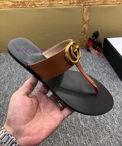 Couple styleGucci flip flops men's and women's slippers, GUCCI classic style, made one-to-ono3utqwr2