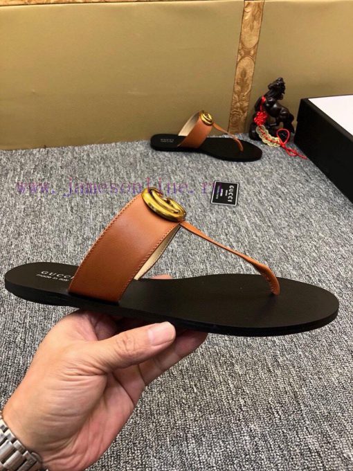 Couple styleGucci flip flops men's and women's slippers, GUCCI classic style, made one-to-ono3utqwr2 - Image 5