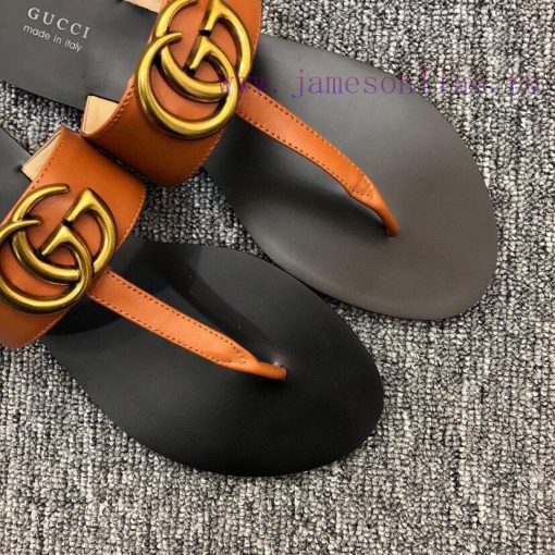 Couple styleGucci flip flops men's and women's slippers, GUCCI classic style, made one-to-ono3utqwr2 - Image 6