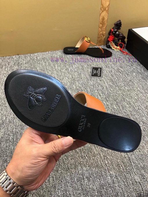 Couple styleGucci flip flops men's and women's slippers, GUCCI classic style, made one-to-ono3utqwr2 - Image 10