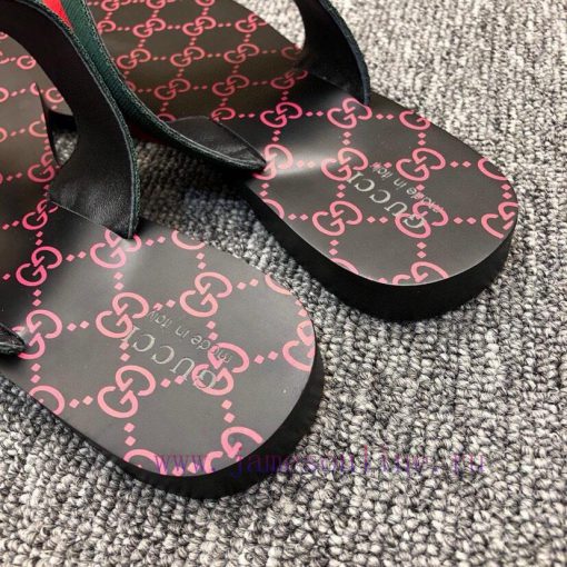 Couple styleGucci flip flops men's and women's slippers, GUCCI classic style, made one-to-on57yjzgho - Image 7