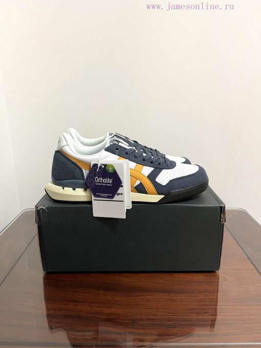 Real shot Onitsuka Tiger UItimate 81 EX low top blue. Onitsuka Tiger embodies the pursuit ofjc4ixrd8 - Image 3