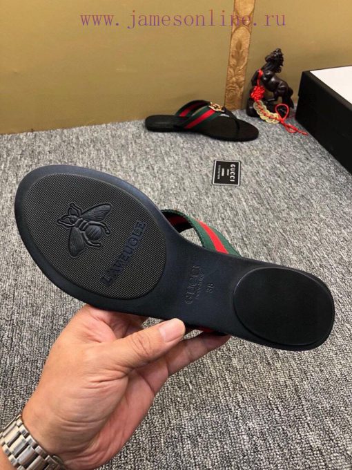 Couple styleGucci flip flops men's and women's slippers, GUCCI classic style, made one-to-onmnngzmvp - Image 10