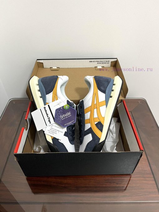 Real shot Onitsuka Tiger UItimate 81 EX low top blue. Onitsuka Tiger embodies the pursuit ofjc4ixrd8 - Image 7