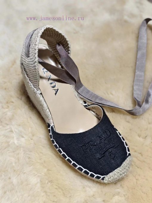 Prada 24 Spring/Summer New Collection, Embroidered Fabric+Hand Woven, Sheepskin Inner, Sizesqwdoc3sw - Image 7