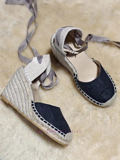 Prada 24 Spring/Summer New Collection, Embroidered Fabric+Hand Woven, Sheepskin Inner, Sizesqwdoc3sw - Image 8