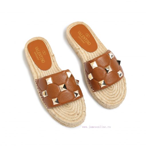 19011-M Valentino new fisherman slippers, available in four colors, sizes 35-43jw68m8l8 - Image 5