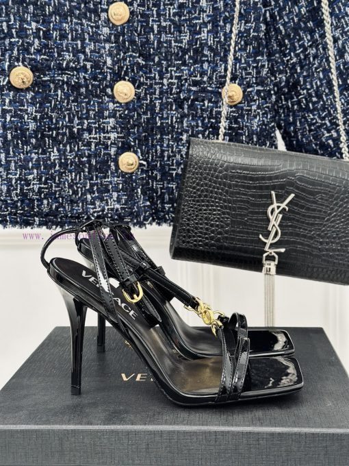 Versace | Versace 24S Spring/Summer New ProductMetal beauty head high-heeled sandalsThe shoext5rkdmh - Image 2