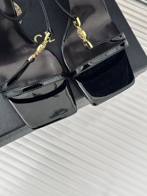 Versace | Versace 24S Spring/Summer New ProductMetal beauty head high-heeled sandalsThe shoext5rkdmh - Image 7