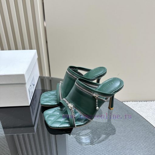 BURBERRY | SS24 Women's New SandalsShoe upper sandals, made of glossy leather fabric and feava7d1yrp - Image 2