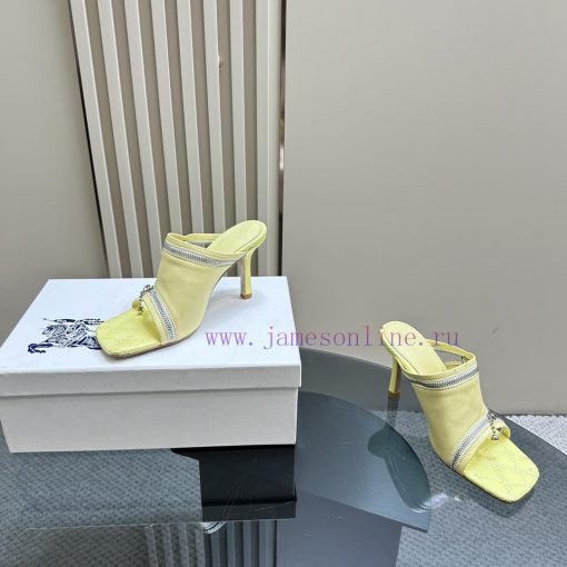 BURBERRY | SS24 Women's New SandalsShoe upper sandals, made of glossy leather fabric and feabc4xfygk - Image 7