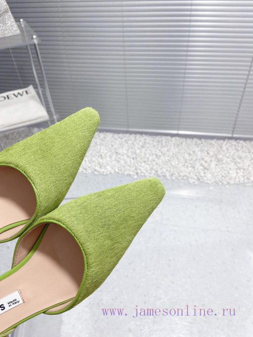 Acne Studios niche fashion brand 24 spring/summer new product, horsehair, toe cap, horseshoe5ktkyvhc - Image 9