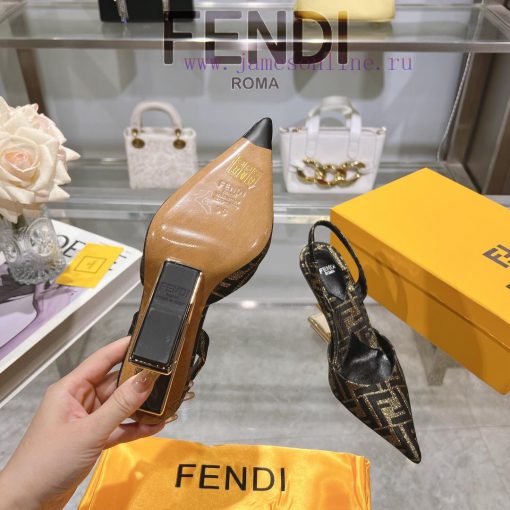 ② ⓪②④ Fen.di Frist series open heel shoes_____________________One to one original production9j744bb1 - Image 8