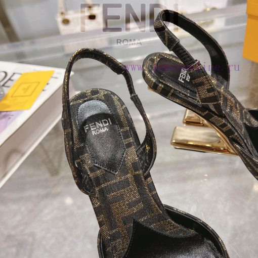 ② ⓪②④ Fen.di Frist series open heel shoes_____________________One to one original production9j744bb1 - Image 10