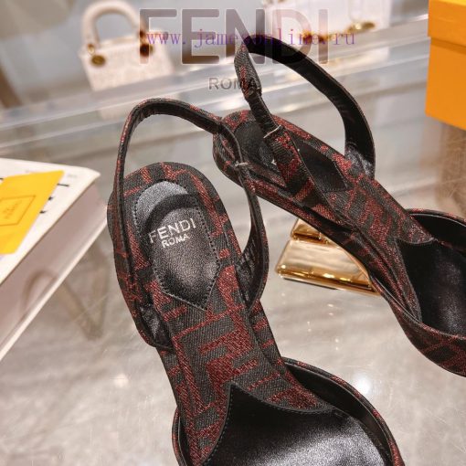 ② ⓪②④ Fen.di Frist series open heel shoes_____________________One to one original productiontorp6hjs - Image 10