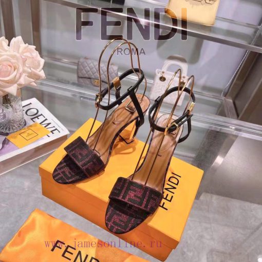 ② ⓪②④ 𝙁𝙀𝙉𝘿𝙄 | Fen... di Delfina strap metal heel high heels sandals〰 〰    〰 〰 Genuine leathepan34iaz - Image 6
