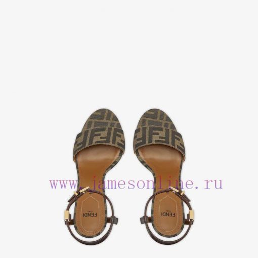 ② ⓪②④ 𝙁𝙀𝙉𝘿𝙄 | Fen... di Delfina strap metal heel high heels sandals〰 〰    〰 〰 Genuine leatheps9x1jxb - Image 3