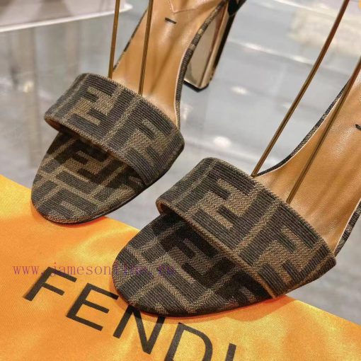 ② ⓪②④ 𝙁𝙀𝙉𝘿𝙄 | Fen... di Delfina strap metal heel high heels sandals〰 〰    〰 〰 Genuine leatheps9x1jxb - Image 10