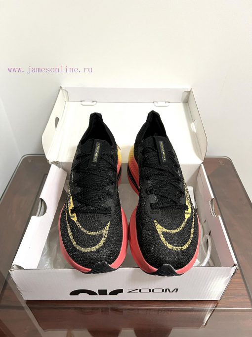 The Nike Air Zoom Alphafly Next% 2 Wear resistant and Breathable Low cut Running Shoe Black p8kev33x - Image 8