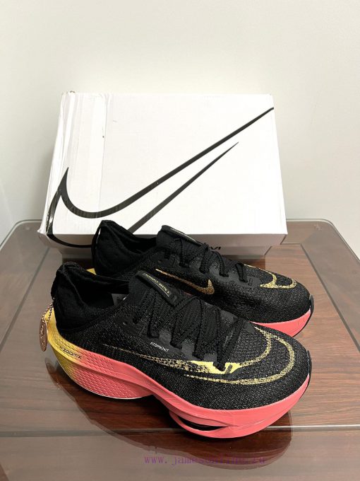 The Nike Air Zoom Alphafly Next% 2 Wear resistant and Breathable Low cut Running Shoe Black p8kev33x - Image 10