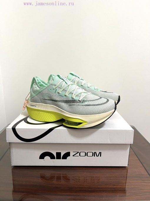 The Nike Air Zoom Alphafly Next% 2 Road Racing Breathable and Rebound Low cut Running Shoe Me7fbeh4b - Image 2
