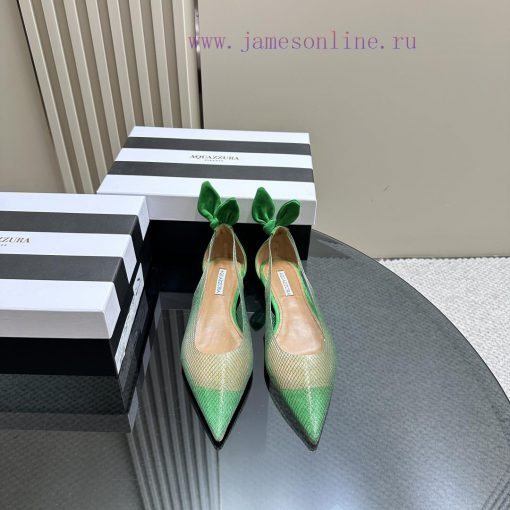 AQUAZZURA Pineapple 2024 𝐒𝐒𝐧𝐞𝐰 Spring/Summer New SandalsAquazzura/Pineapple, beloved by the aetlebup - Image 3