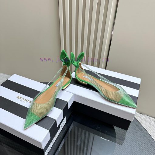 AQUAZZURA Pineapple 2024 𝐒𝐒𝐧𝐞𝐰 Spring/Summer New SandalsAquazzura/Pineapple, beloved by the aetlebup - Image 4