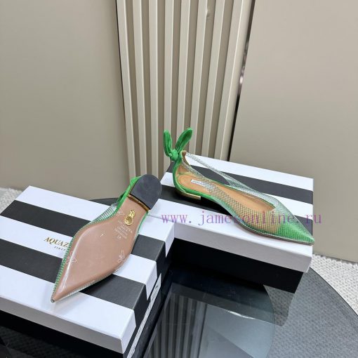 AQUAZZURA Pineapple 2024 𝐒𝐒𝐧𝐞𝐰 Spring/Summer New SandalsAquazzura/Pineapple, beloved by the aetlebup - Image 5
