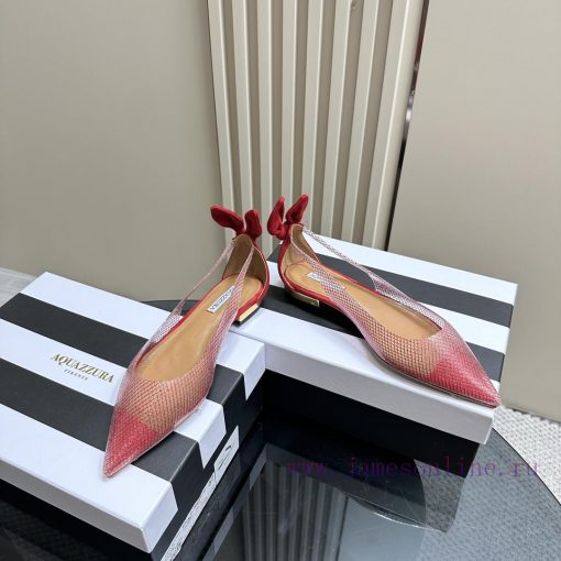AQUAZZURA Pineapple 2024 𝐒𝐒𝐧𝐞𝐰 Spring/Summer New SandalsAquazzura/Pineapple, beloved by the g224shyk - Image 4