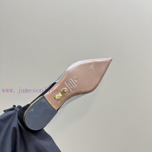 AQUAZZURA Pineapple 2024 𝐒𝐒𝐧𝐞𝐰 Spring/Summer New SandalsAquazzura/Pineapple, beloved by the 1hr5arit - Image 10