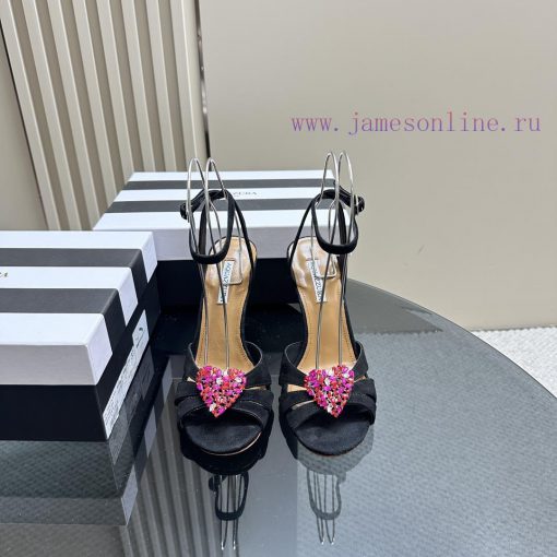 AQUAZZURA Golden Pineapple 2024 𝐒𝐒𝐧𝐞𝐰 Spring/Summer New Diamond Button SandalsAquazzura/Pineeupbhqul - Image 3