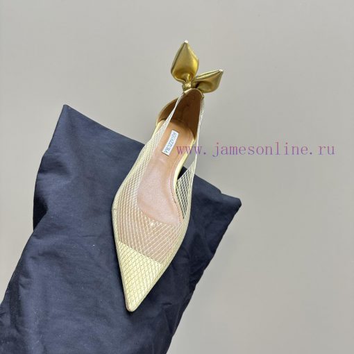 AQUAZZURA Pineapple 2024 𝐒𝐒𝐧𝐞𝐰 Spring/Summer New SandalsAquazzura/Pineapple, beloved by the g8zioewh - Image 9