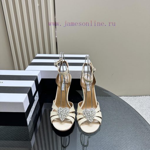 AQUAZZURA Golden Pineapple 2024 𝐒𝐒𝐧𝐞𝐰 Spring/Summer New Diamond Button SandalsAquazzura/Pine7lo5s1zo - Image 3