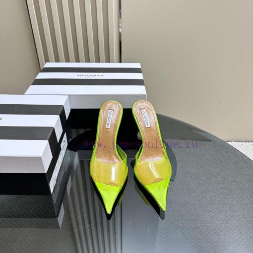 Aquazzura 2024 Spring/Summer New Soleil Series Film High Heel Diamond SandalsFull of charm, 43cndcsu - Image 3