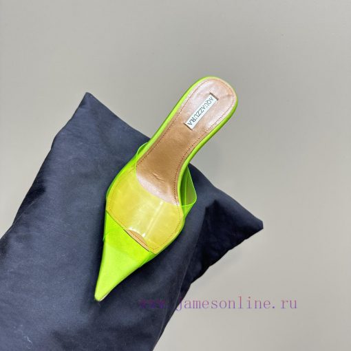 Aquazzura 2024 Spring/Summer New Soleil Series Film High Heel Diamond SandalsFull of charm, 43cndcsu - Image 9